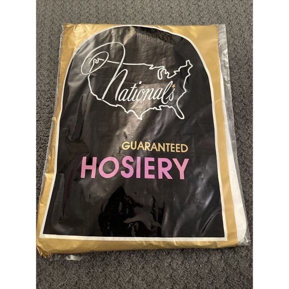 Vintage New Nationals All Nylon Pantyhose Size B tan J10 - Picture 1 of 4